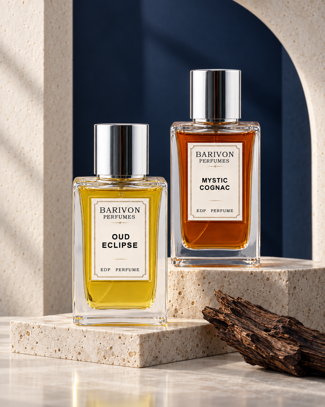 Oud Eclipse and Mystic Cognac by Barivon Perfumes